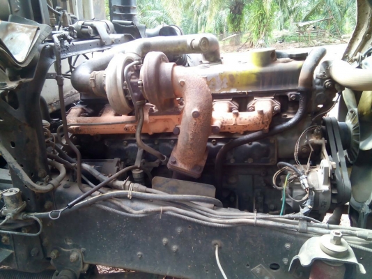 รถมิตซู 10 ล้อ หัวลาก FN527 - TC  /  220  แรงม้า.  ( ขาย แม่ , ลูก. )        สนใจติดต่อ  081 - 6079515