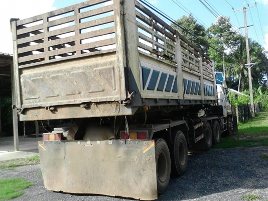 รถมิตซู 10 ล้อ หัวลาก FN527 - TC  /  220  แรงม้า.  ( ขาย แม่ , ลูก. )        สนใจติดต่อ  081 - 6079515