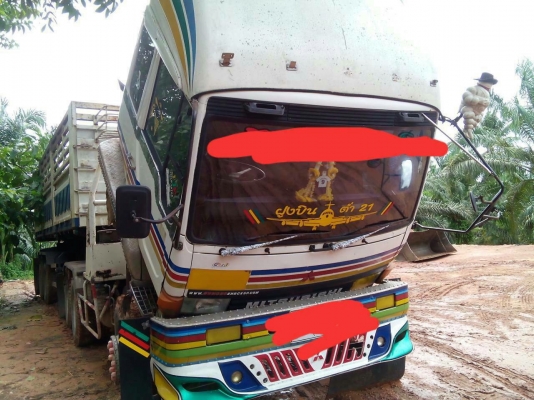 รถมิตซู 10 ล้อ หัวลาก FN527 - TC  /  220  แรงม้า.  ( ขาย แม่ , ลูก. )        สนใจติดต่อ  081 - 6079515