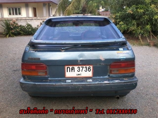 ขายมาสด้า 323 เอกสารพร้อมโอนภาษีพึ่งขาดต่อเครื่องดีมีแอร์ช่วงล่างพอใช้เหมาะกับนักสะสม ขาย 23000 บาท