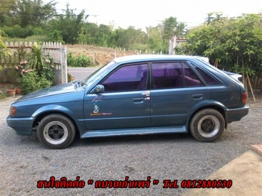 ขายมาสด้า 323 เอกสารพร้อมโอนภาษีพึ่งขาดต่อเครื่องดีมีแอร์ช่วงล่างพอใช้เหมาะกับนักสะสม ขาย 23000 บาท