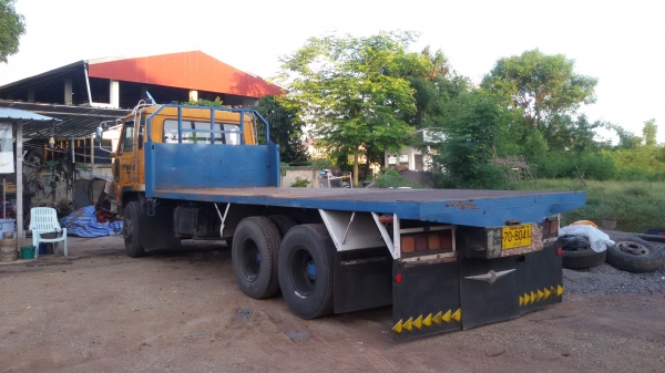 ขายสิบล้อเพลาเดียวพื้นเรียบ นิสสัน ยูดี PD6-265 แรงม้า คัสซีสวย แอร์เพาเวอร์ จิฟฟี่ สภาพพร้อมใช้