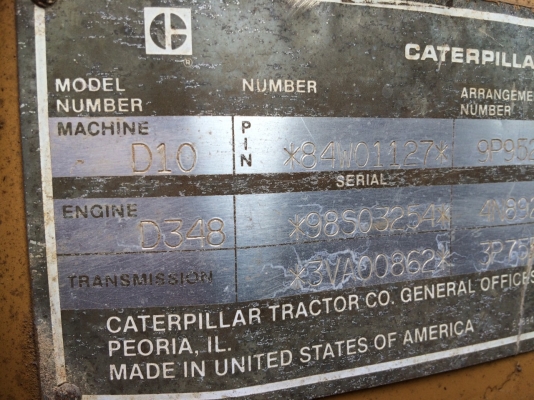 ต้องการขายรถแทรกเตอร์ D10 ครับ ต้องการขายรถแทรกเตอร์ D10 ครับ