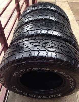 ยาง All Bridgestone 31 10.5 R15 สิ้นปี11 สภาพดี ดอกคมๆ
