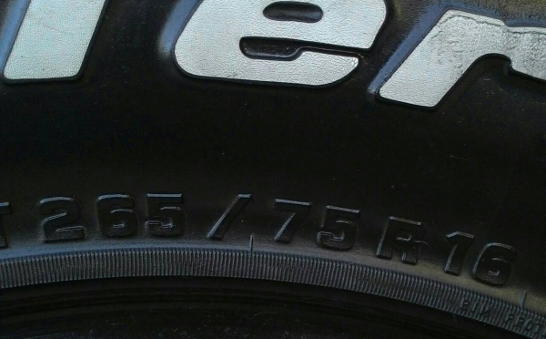 ขาย ยางBF All 265/75 R16
