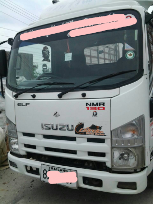 ขายรถบรรทุก 6 ล้อรั้ว ISUZU NMR 130 แรงม้าปี 2551 ราคา 550000