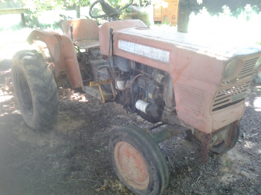 ขายตามสภาพรถไถคูโบต้า15แรงเครื่องติดปกติพร้อมโรต้ารีลดเหลือ28500บาท