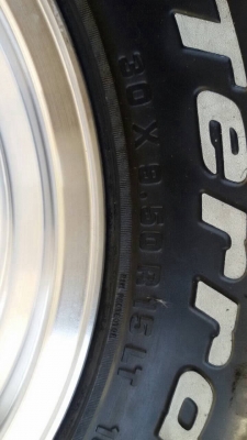 ล้อหยดน้ำ 15 พร้อมยาง bf all 30 สวยๆครับ