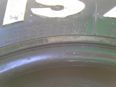 Maxxis  MT764 ขนาด 265/75/16 ปี10 สวยๆ 1ชุด