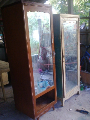 ตู้เสื้อผ้าไม้สัก 2 หลัง ตู้เสื้อผ้าไม้สัก 2 หลัง