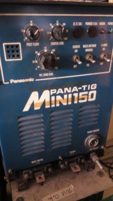 เครื่องเชื่อมอาร์กอน(ทิก)  - Pana Tig  Mini150**ขอบคุณเว็บไซต์ และผู้ไว้วางใจ**