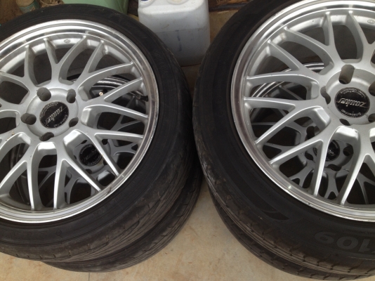 ขายล้อแม็กแท้ 18 พร้อมยาง ราคาถูก