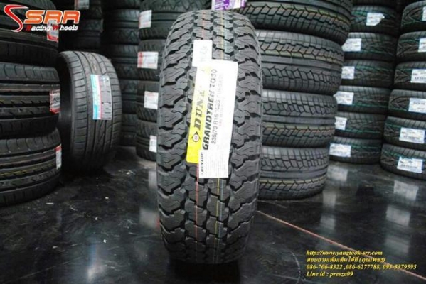 ขายยางใหม่ DUNLOP TG30 235/70-15 เส้นละ 2750