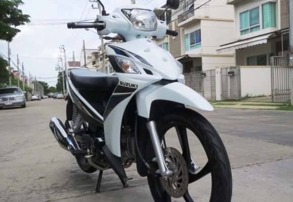 4 เดือน Suzuki Shooter 115i  ตัว Top รถครอบครัวหัวฉีด เดิมดี ไม่มีบิวด์ เพียง 27,900 บาทเท่านั้น