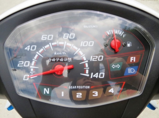 4 เดือน Suzuki Shooter 115i  ตัว Top รถครอบครัวหัวฉีด เดิมดี ไม่มีบิวด์ เพียง 27,900 บาทเท่านั้น