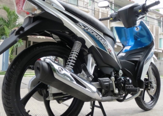 4 เดือน Suzuki Shooter 115i  ตัว Top รถครอบครัวหัวฉีด เดิมดี ไม่มีบิวด์ เพียง 27,900 บาทเท่านั้น