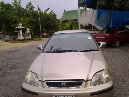 ขาย civic ตาโตเกียร์ ธรรมดา vtec1.6 abs แก็สมิกเซอร์