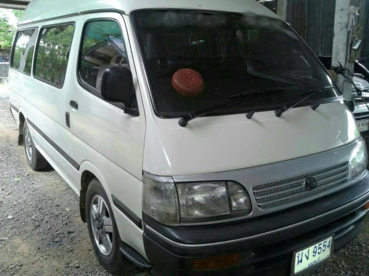 ขายรถตู้TOYOTA หลังคาสูง สภาพสวยเบาะครบ เครื่องเดิม ทะเบียนเต็ม พร้อมใช้าน