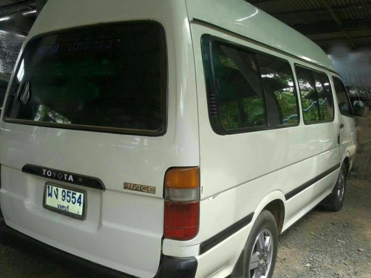 ขายรถตู้TOYOTA หลังคาสูง สภาพสวยเบาะครบ เครื่องเดิม ทะเบียนเต็ม พร้อมใช้าน