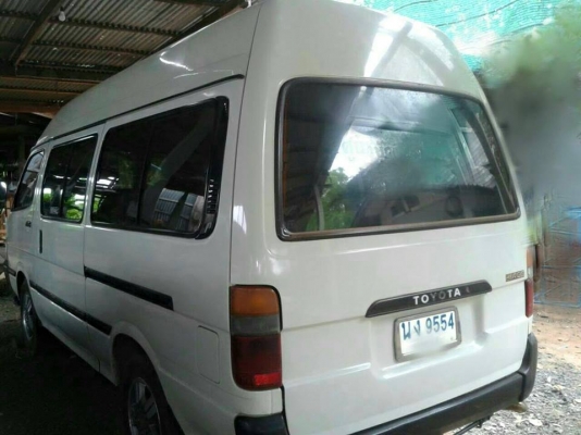 ขายรถตู้TOYOTA หลังคาสูง สภาพสวยเบาะครบ เครื่องเดิม ทะเบียนเต็ม พร้อมใช้าน