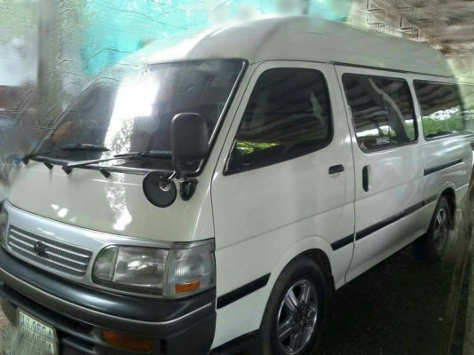 ขายรถตู้TOYOTA หลังคาสูง สภาพสวยเบาะครบ เครื่องเดิม ทะเบียนเต็ม พร้อมใช้าน