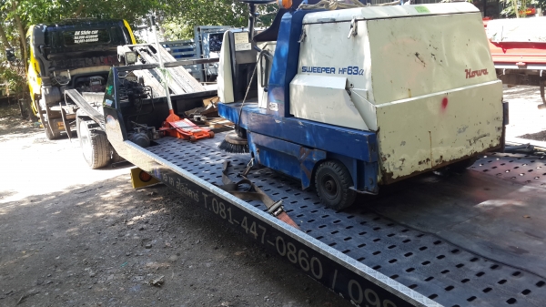 รถกวาดถนน รถกวาดถนน