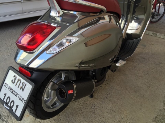 ขายคับ VESPA PRIMAVERA 150 3V IE ปี2014 ทะเบียนพร้อมโอนของแต่งล้น สีสวยแล๊ปสีเงินมาใหม่ สีเดิมเปนสีดำคับ ท่อแต่ง รถใช้งานมาแค่1200โลคับ ราคา 85000 บาท ดูรถได้ที่ นครปฐม อ.กำแพงแสนคับ สนใจติดต่อ 081-0578282 คับ ส่งได้ทั่วไทยคับ สนใจติดต่อ 081-0578282 FACEB