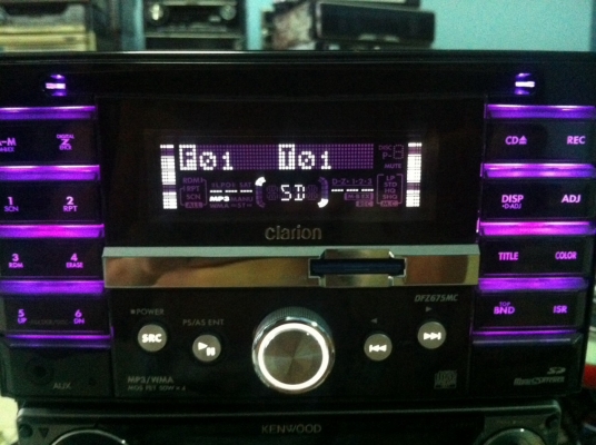 Clarion DFZ675MC 24Bit SD CARD MP3 CD AUX 1ปรีเอ้า ระบบREC อัดลงเครื่อง ไฟเปลี่ยนได้12สี สภาพสวย มือ2 ญี่ปุ่น Clarion DFZ675MC 24Bit SD CARD MP3 CD AUX 1ปรีเอ้า ระบบREC อัดลงเครื่อง ไฟเปลี่ยนได้12สี สภาพสวย มือ2 ญี่ปุ่น