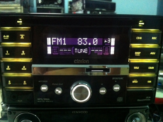 Clarion DFZ675MC 24Bit SD CARD MP3 CD AUX 1ปรีเอ้า ระบบREC อัดลงเครื่อง ไฟเปลี่ยนได้12สี สภาพสวย มือ2 ญี่ปุ่น Clarion DFZ675MC 24Bit SD CARD MP3 CD AUX 1ปรีเอ้า ระบบREC อัดลงเครื่อง ไฟเปลี่ยนได้12สี สภาพสวย มือ2 ญี่ปุ่น