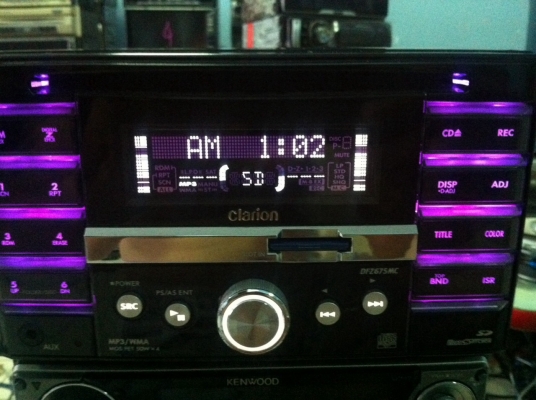 Clarion DFZ675MC 24Bit SD CARD MP3 CD AUX 1ปรีเอ้า ระบบREC อัดลงเครื่อง ไฟเปลี่ยนได้12สี สภาพสวย มือ2 ญี่ปุ่น Clarion DFZ675MC 24Bit SD CARD MP3 CD AUX 1ปรีเอ้า ระบบREC อัดลงเครื่อง ไฟเปลี่ยนได้12สี สภาพสวย มือ2 ญี่ปุ่น