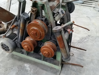 ขาย เครื่องดัดเหล็ก แป๊ปกลม ท่อไอเสีย ราวบันไดแนวตั้ง เก่าญี่ปุน ไฟ 3 เฟส