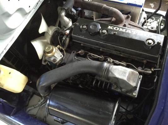 ขายด่วนรถยก KOMATSU  FD25-11 เครื่องยนต์ดีเซล 4D95 ความสูงเสา 4.50 เมตร งากระดกได้ (ฮิ้งฟอร์ค) รถสวยพร้อมใช้