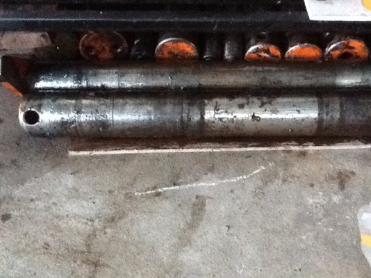 สลักโคนบูมhitachi ของแท้