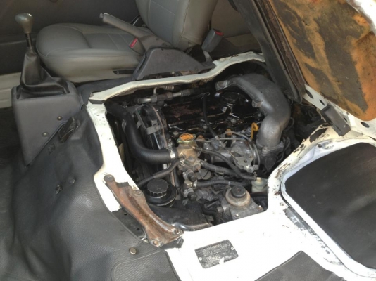 TOYOTA HIACE ช่วงสั้นหลังคาสูง ปี 1994 รถมือเดียว