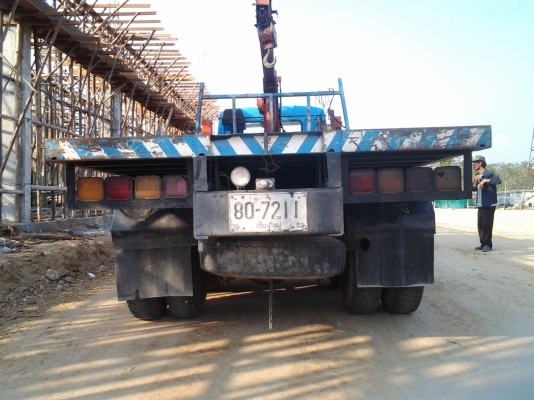 ขายด่วน..รถสิบล้อ MITSUBISHI FUSO 225 แรงม้า รถปี 30 ติดเครน UNIC 3 ตัน หางพื้นเรียบ รถสวยจัด มีเล่มทะเบียนครบ.