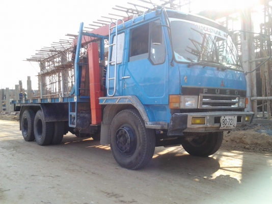 ขายด่วน..รถสิบล้อ MITSUBISHI FUSO 225 แรงม้า รถปี 30 ติดเครน UNIC 3 ตัน หางพื้นเรียบ รถสวยจัด มีเล่มทะเบียนครบ.