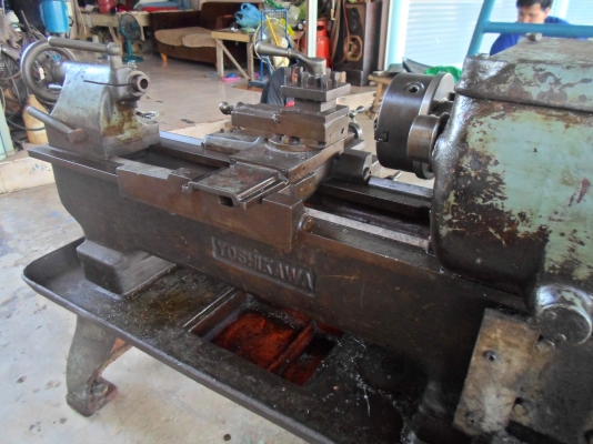 เครื่องกลึง 5ฟุต ญี่ปุ่น เกียร์บล็อก 40,000