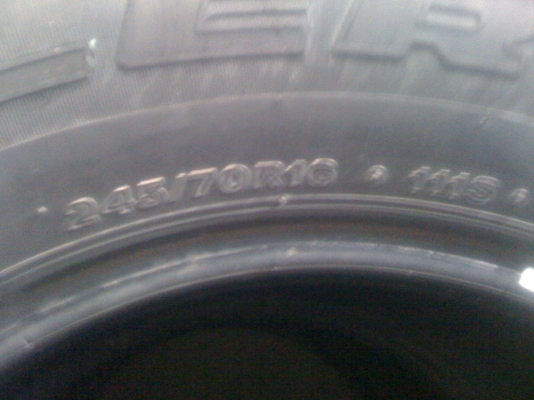 ขายยาง บริสโตน  ขอบ 16