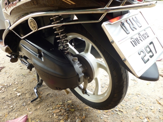 ฟีโน่ สีน้ำตาลขาว (ล้อแม็ค)  ภาษีเต็ม