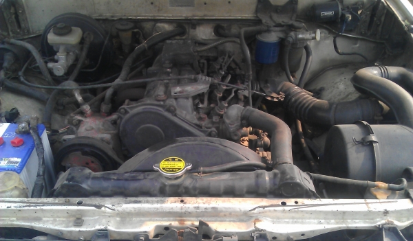 ขายฮีโร่สี่ประตูเครื่องดีเซลรถขับดีสีไม่สวย