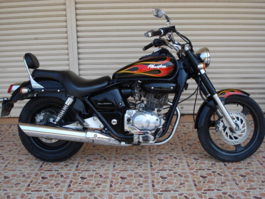 honda phantom 200 fire edition (ลายไฟตัวล่าสุด) รถสวยมากกกกกกกกกก