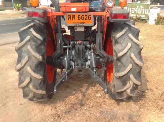 ปัญญาแทรคเตอร์มาแล้ว...จัดมาให้ครับ คูโบต้า L4508 พร้อมใบมีด พร้อมเล่มทะเบียนและชุดโอน