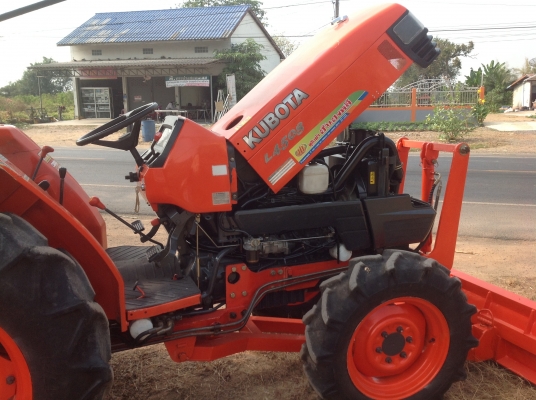 ปัญญาแทรคเตอร์มาแล้ว...จัดมาให้ครับ คูโบต้า L4508 พร้อมใบมีด พร้อมเล่มทะเบียนและชุดโอน