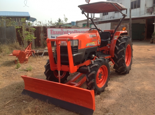 ปัญญาแทรคเตอร์มาแล้ว...จัดมาให้ครับ คูโบต้า L4508 พร้อมใบมีด พร้อมเล่มทะเบียนและชุดโอน
