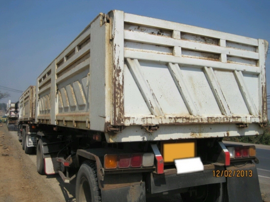 ขายรถบรรทุกพ่วงดั้ม ISUZU DECA 300 ปี53กระบะดั้มสามมิตร เครื่องดี คัสชีส์สวยๆๆ พร้อมใช้งานครับ