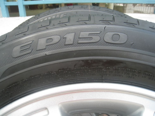 ขายล้อแม็กเดิม Mitsubishi mirage 14"x4.5" 4รู 100 et46 +ยางปี12 (081-3747940)