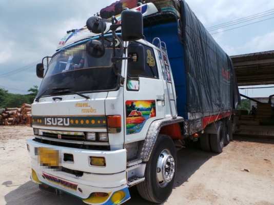 ISUZU  FVM  หัวบางเดิม  เครื่องเปลี่ยน  คัซซีสวยค่ะ  คุณสมใจ  จ.สงขลา  มัดจำเรียบร้อยแล้วค่ะ