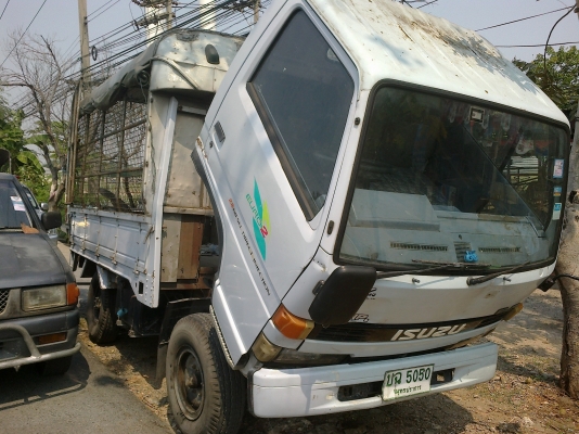 ISUZU NKR ปี92 เครื่อง88 4JB1 ป้ายเล็กไม่ติดเวลา หัวกระดกได้