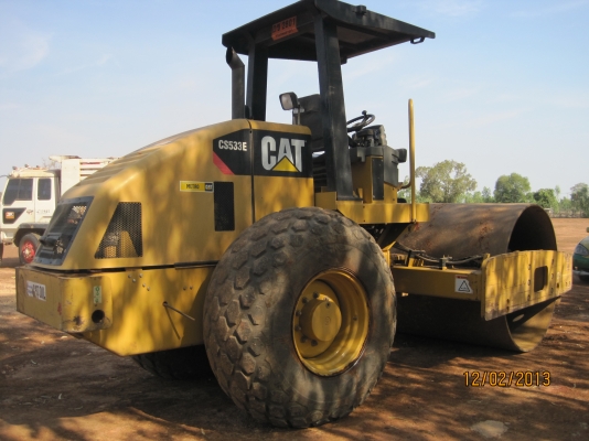 ขายรถบดสั่นสะเทือนCATERPILLAR *CAT CS533EASL03371*เครื่องดี สภาพสวย พร้อมใช้งานครับ