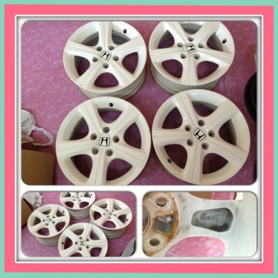 ขายล้อแม็กมือ2 Honda Civic ขอบ 16 5รู 114ราคา 4900 บ.ราคาถูก